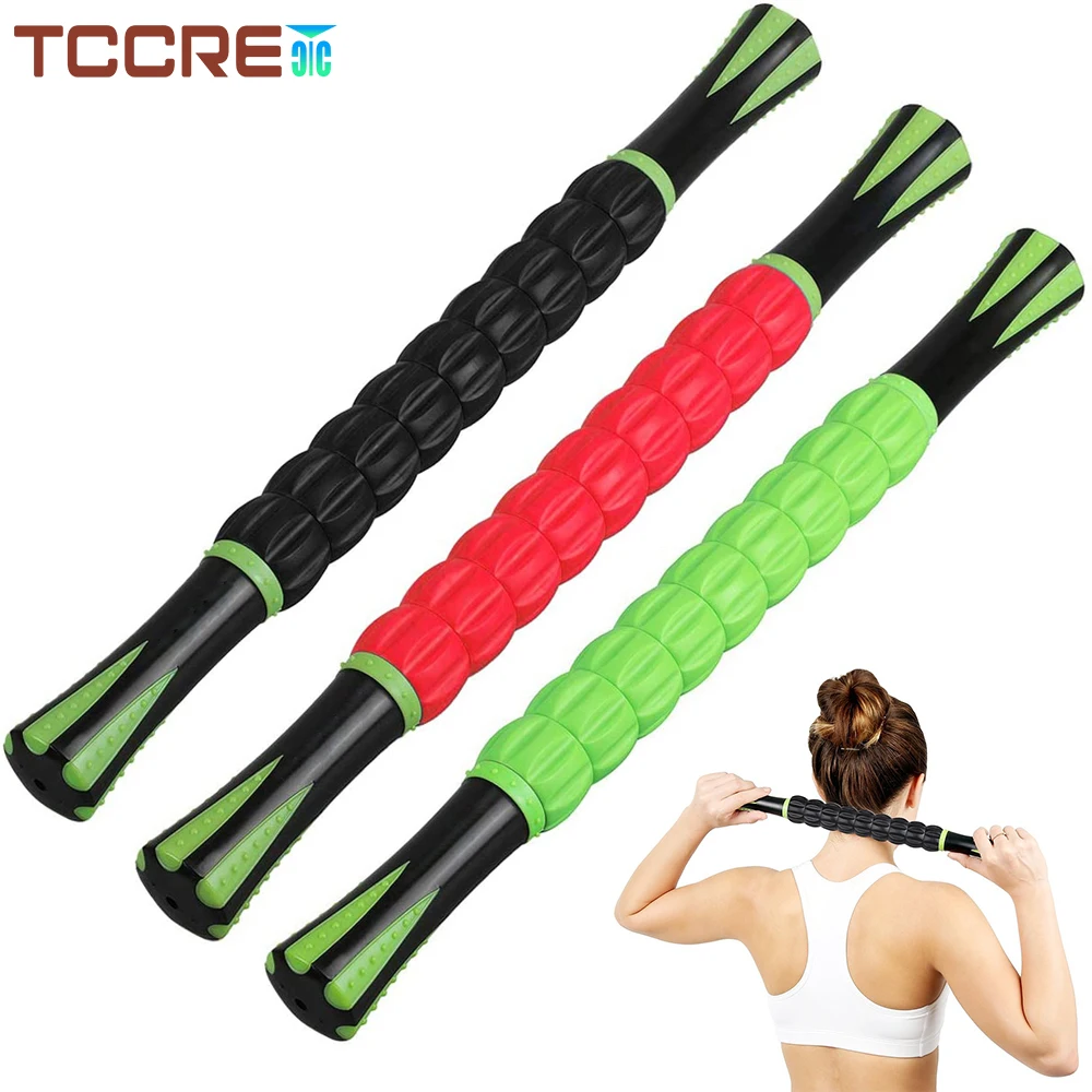 Muscle Roller Stick for Athletes- Body Massage Sticks Tools-Muscle Roller Massager for Relief Muscle Soreness,Cramping Tightness