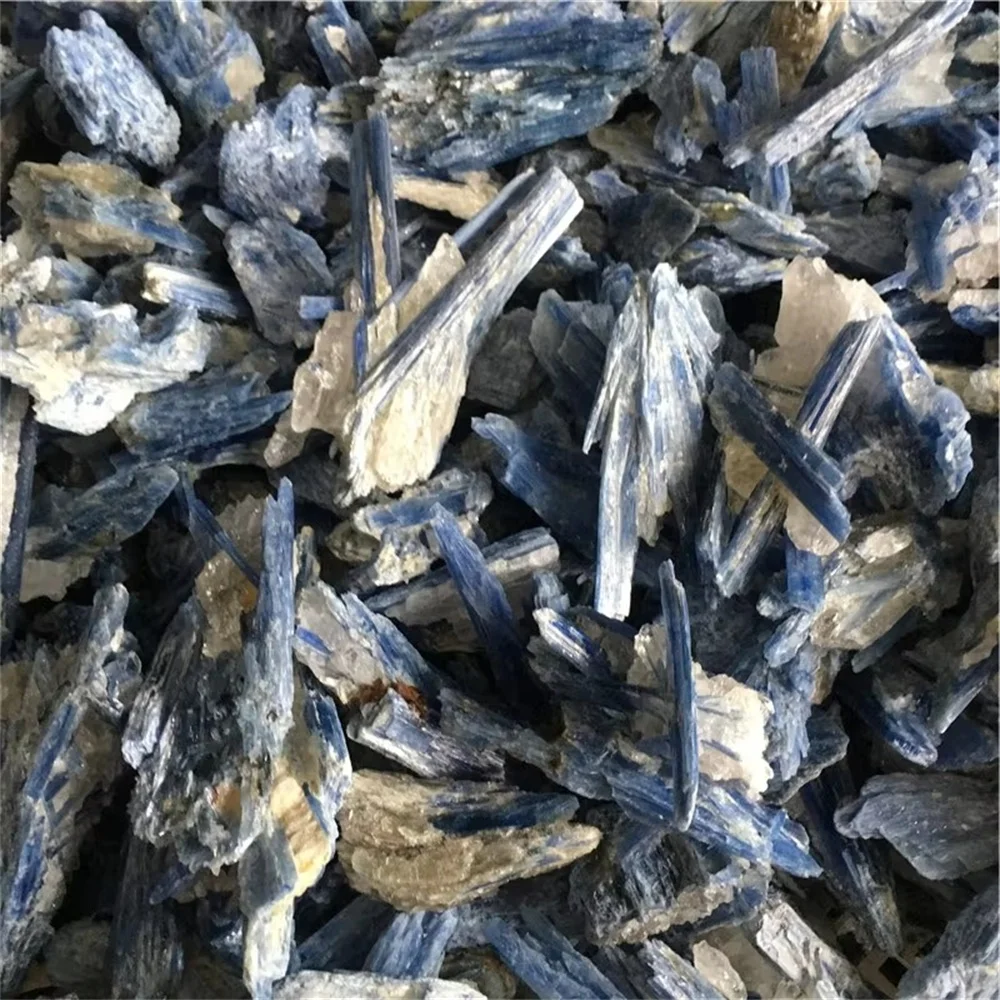 Natural Blue Bulk Rough Kyanite High Quality  Mineral Specimen Energy Stone Healing Kyanite Crystals Gifts Home Decorations 6
