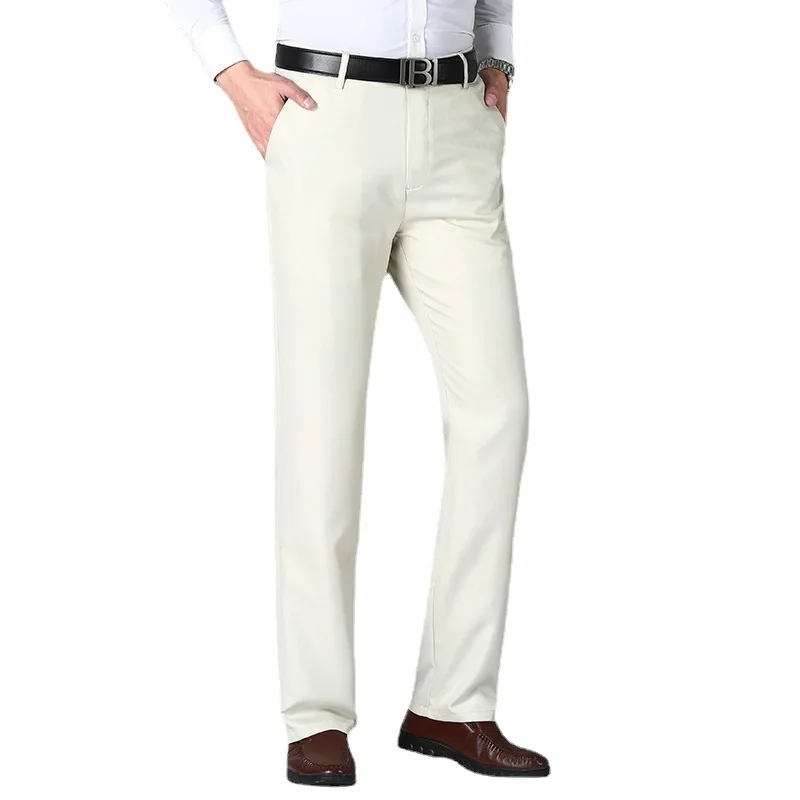 MRMT Brand Men's Trousers High Waist Black Suit Pants Thin Straight Loose Formal Business Casual Man Trouser business pants suit pants men pants thin trousers