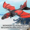 RC Dinosaur Plane Z60 EPP Anti-Wear Foam RC Glider 2.4G 2CH Fixed Wingspan Airplane Gyro System Dragon Plane Gift Toys for Boys 4