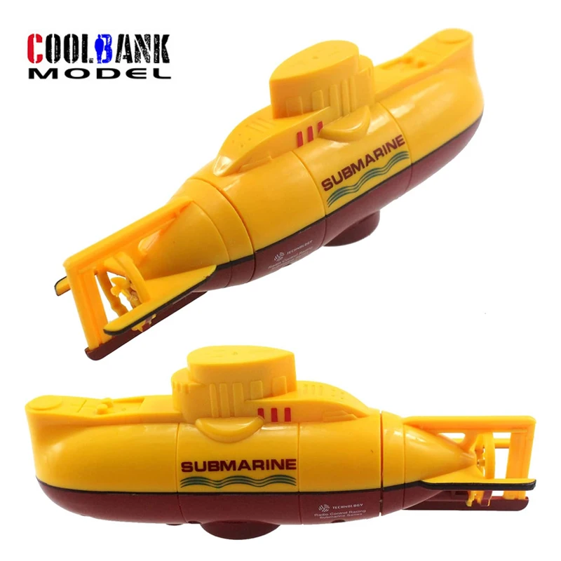 COOLBANK Mini RC Boat 6 Channel Remote Control Boat Ship Electric RC Submarine Toys Simulation RC Model Model Gift For Kids Boy 4