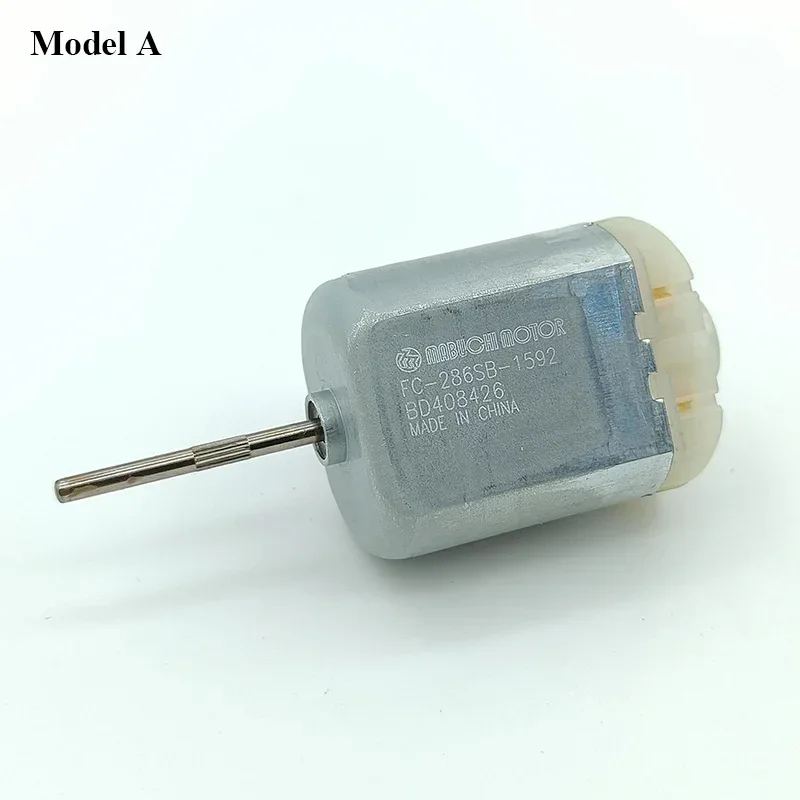 MABUCHI FC-286SB-1592 DC 12V 마이크로 24MM 자동차 도어 잠금 액추에이터 접이식 백미러 수리 모터 6극 로터 23MM 롱 샤프트