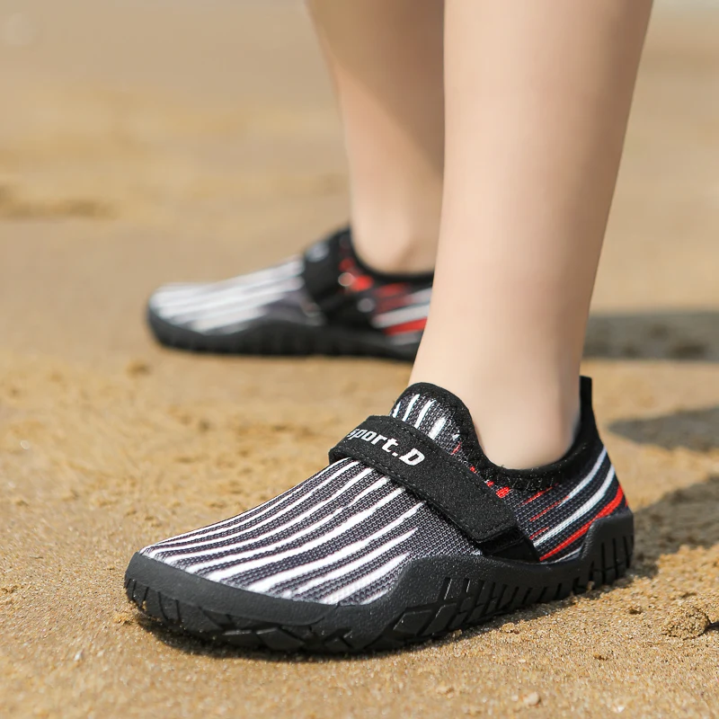 Children Water Sports Sneakers Kids Aqua Shoes Beach Barefoot Quick Dy Water Shoes For Swimming Pool Seaside Upstream Wading New