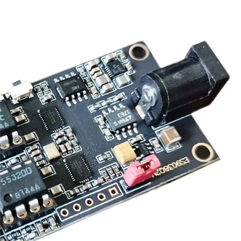 【SURPISE】ES9038Q2M 듀얼 디코딩 보드 I2S 입력 비동기 USB 모듈 ES9038은 이탈리아어 인터페이스와 통합 가능