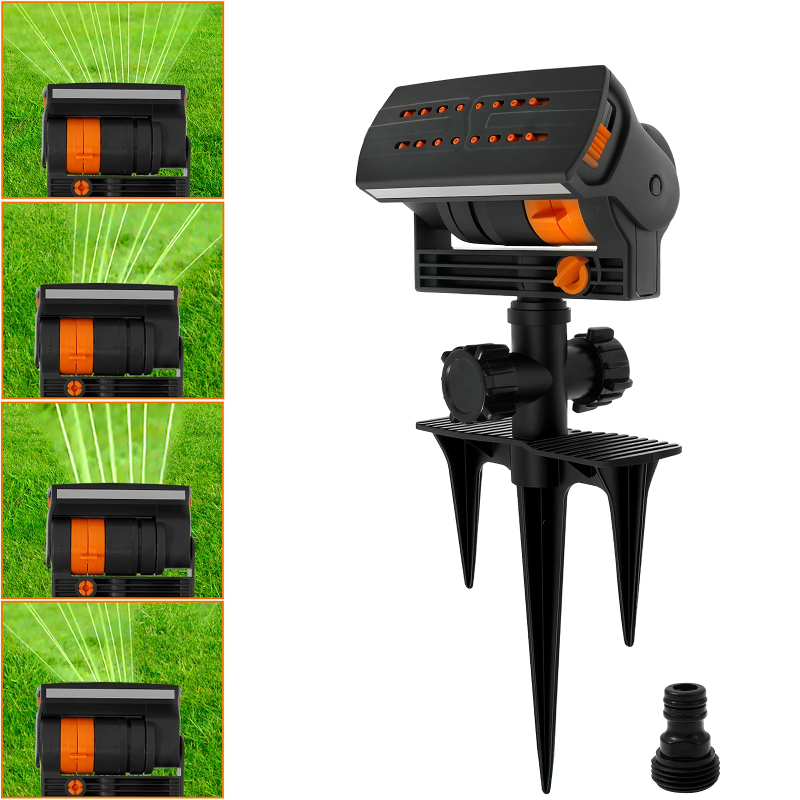 Adjustable Garden Lawn Water Sprinkler with Filter