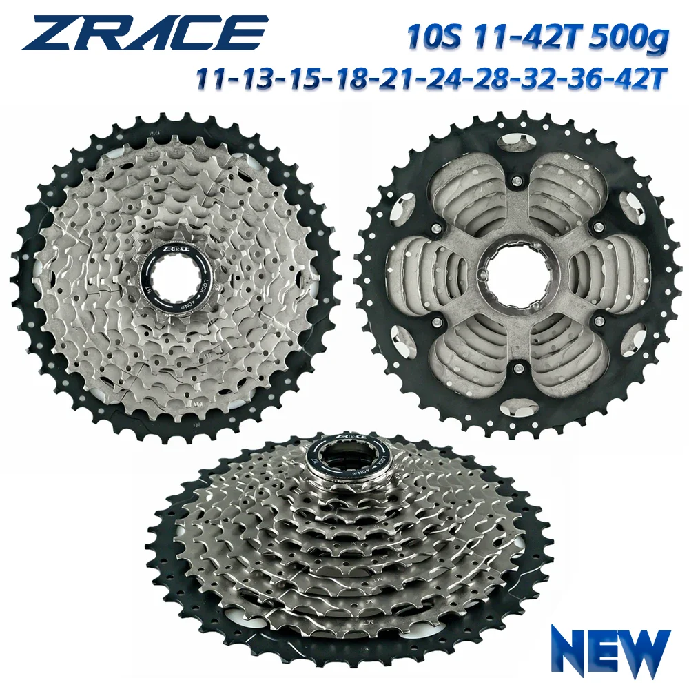 ZRACE Bicycle Cassette 8 9 10 11 Speed MTB Bike Freewheel 11-42T / 11-46T / 11-50T / 11-52T for ALIVIO / DEORE / SLX / XT