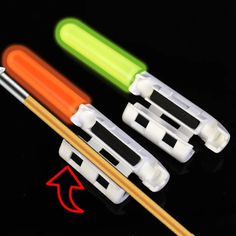 Night Fishing Electronic Rod LED Light Stick Luminous Glow Waterproof Rock Fishing Float Tackle Accessories CR322/ CR425 Battery