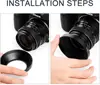 52mm UV Filter Metal Lens Hood Cap For Fujifilm XC 15-45mm Lens on XM5 XS20 XS10 XT200 XT100 XA7 XA5 XA20 XT30 XT20 XT10 XE4 XE3 5