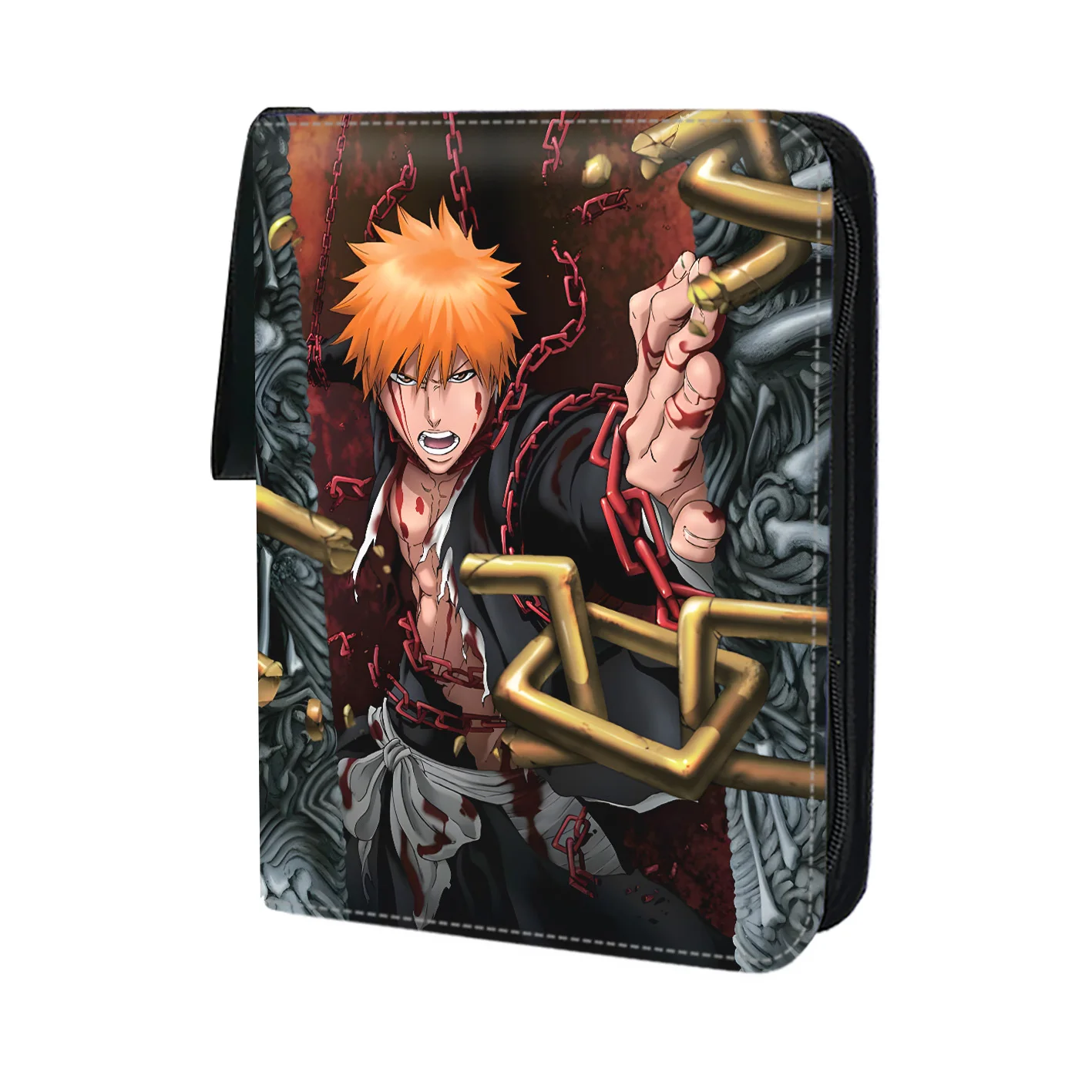 BLEACH クリアカード 特製バインダー Bleach Card Binder 9 Pocket Trading Card Holder Anime Card Binder