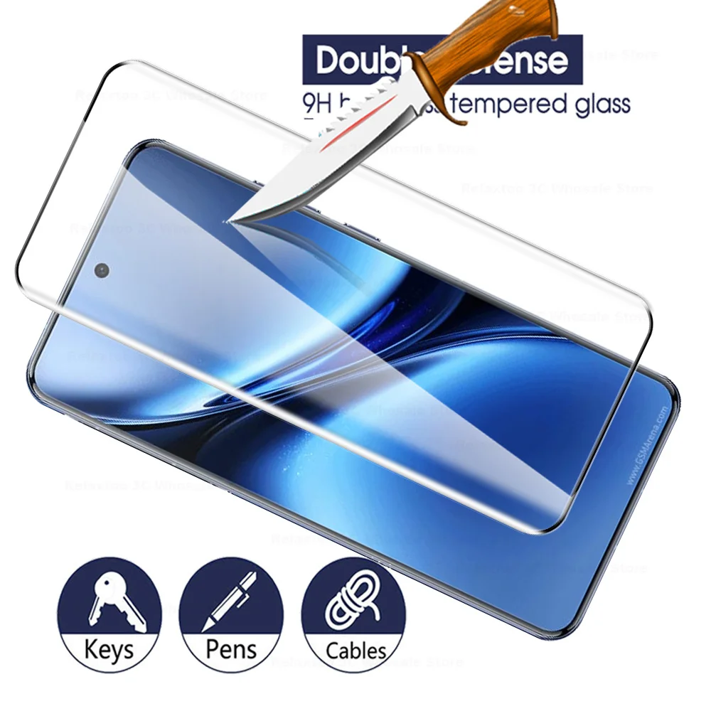 5 قطعة 9D حامي الشاشة ل vivo X200 برو X 200 vivoX2...