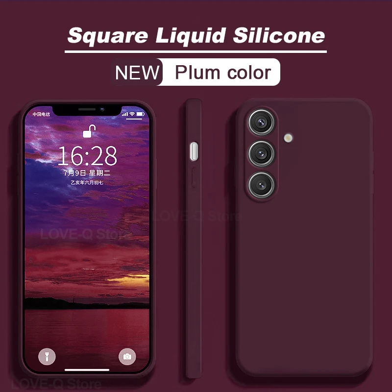 Liquid Silicone Soft Phone Case - Premium Protective Cover