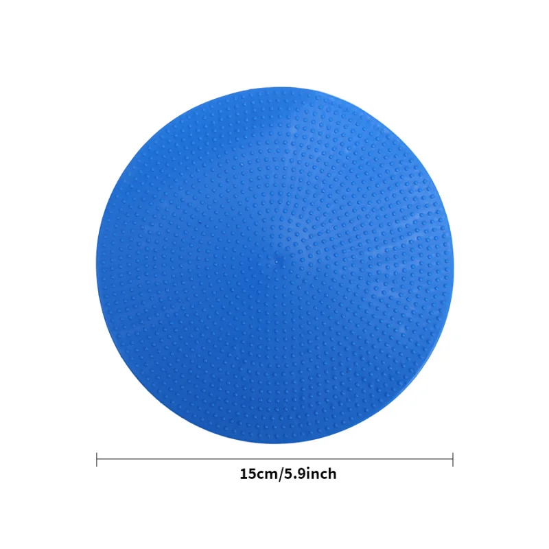Soccer Training Flat Marking Mats training obstacles tennis landmark mats with square mesh pockets 60pcs 15cm