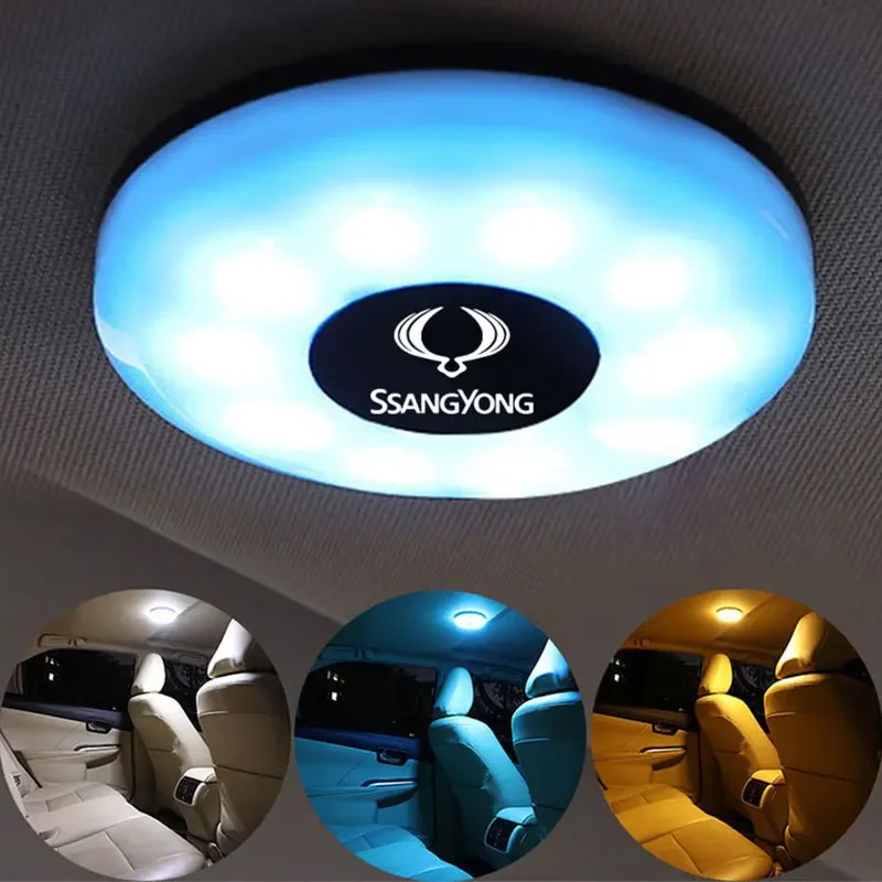

Car ambient light LED Car Interior Reading Light for Ssangyong Actyon Rexton Korando Rodius Tivoli Musso XLV Stavic Turismo