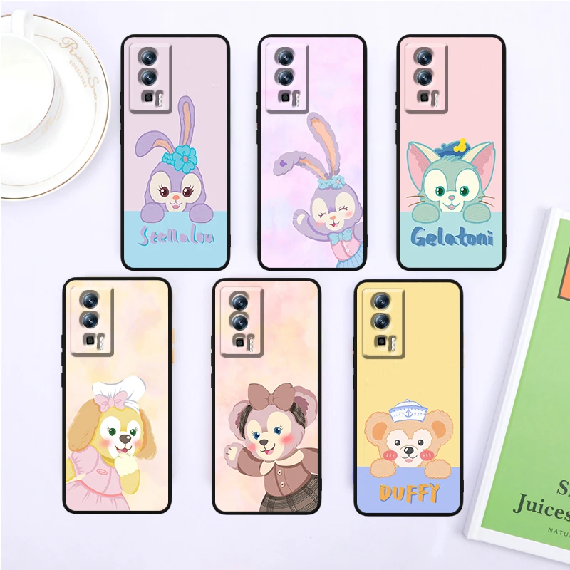 Чехол для телефона с рисунком из мультфильма Disney, мягкий черный чехол для Xiaomi Redmi 9A, 9C, 9AT, 10C, 9, 9T, 10, 12C, 13C, 8, 12, K60, A1, K50, K40