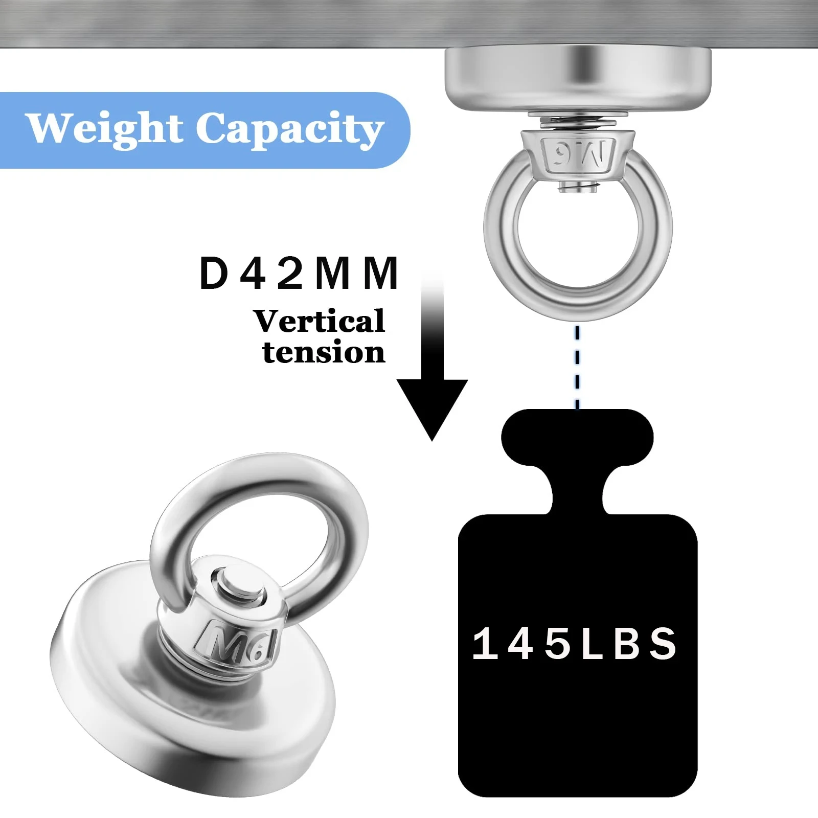Neodymium Magnets Super Magnet Strong Super Powerful Neodymium Magnets N52 Iman Ima Magnetic Fishing Magneat Magnetti Neomidium Imans Search Hook