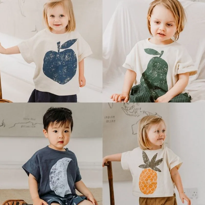 Toddler T-shirts Casual Sports Shirt Babies Boys Printing Short-sleeved Tops Loose New Cotton Soft Costume For Girls Kids Cotton T Shirt Girls Tee Shirt Girls T Shirt T Shirt Kids T Shirt