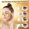 60pcs Gold Crystal Collagen Eye Masks Moisturizing Firming Gel Patches for Anti-Aging Dark Circles Eye Skin Care 5