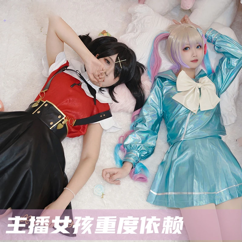 Needy Girl Overdose Cosplay Costume Game Needy Girl Overdose Kangel  Ame-chan Cosplay Women Cute Dress Halloween Party Suit - Cosplay Costumes -  AliExpress