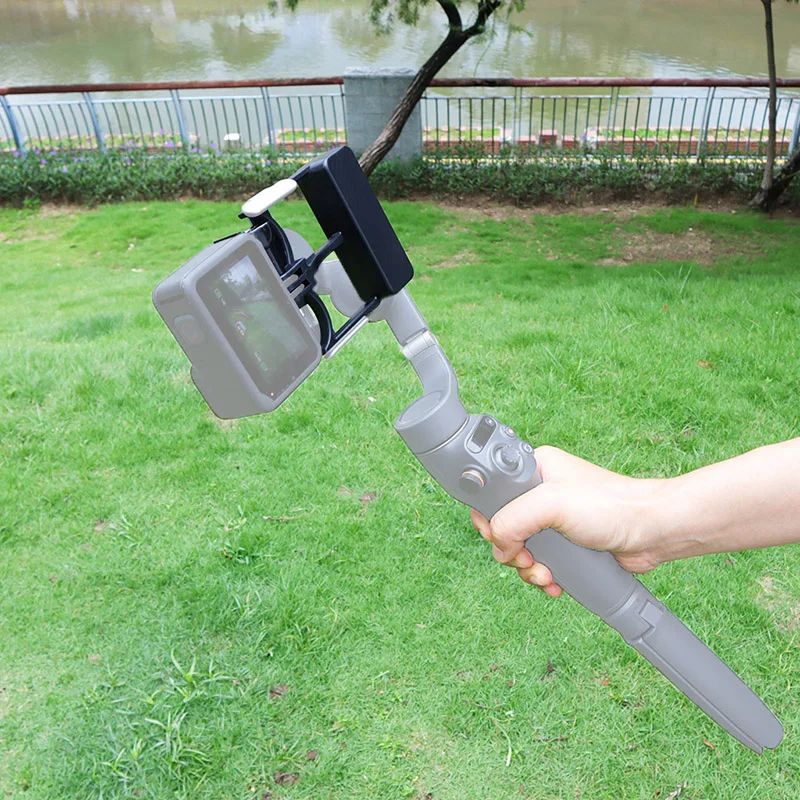 Adaptor kamera olahraga, Gimbal genggam pelat dudukan untuk DJI