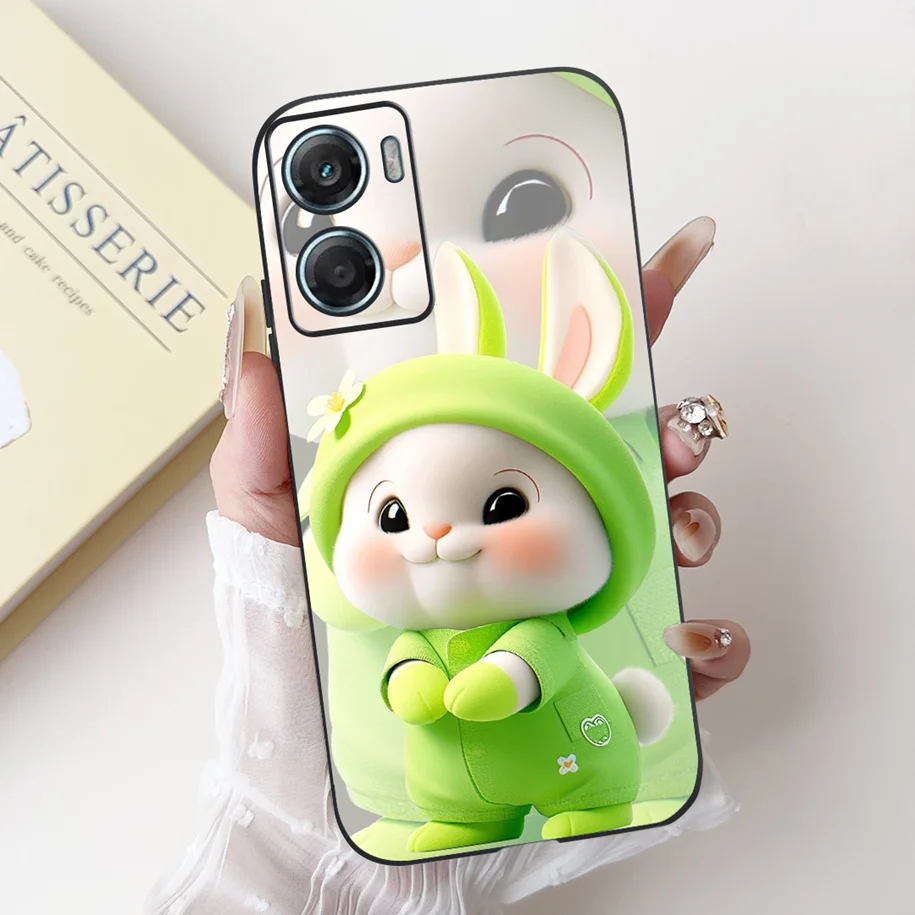 Cute Cartoon Rabbit Panda Shockproof Silicone Soft Phone Case