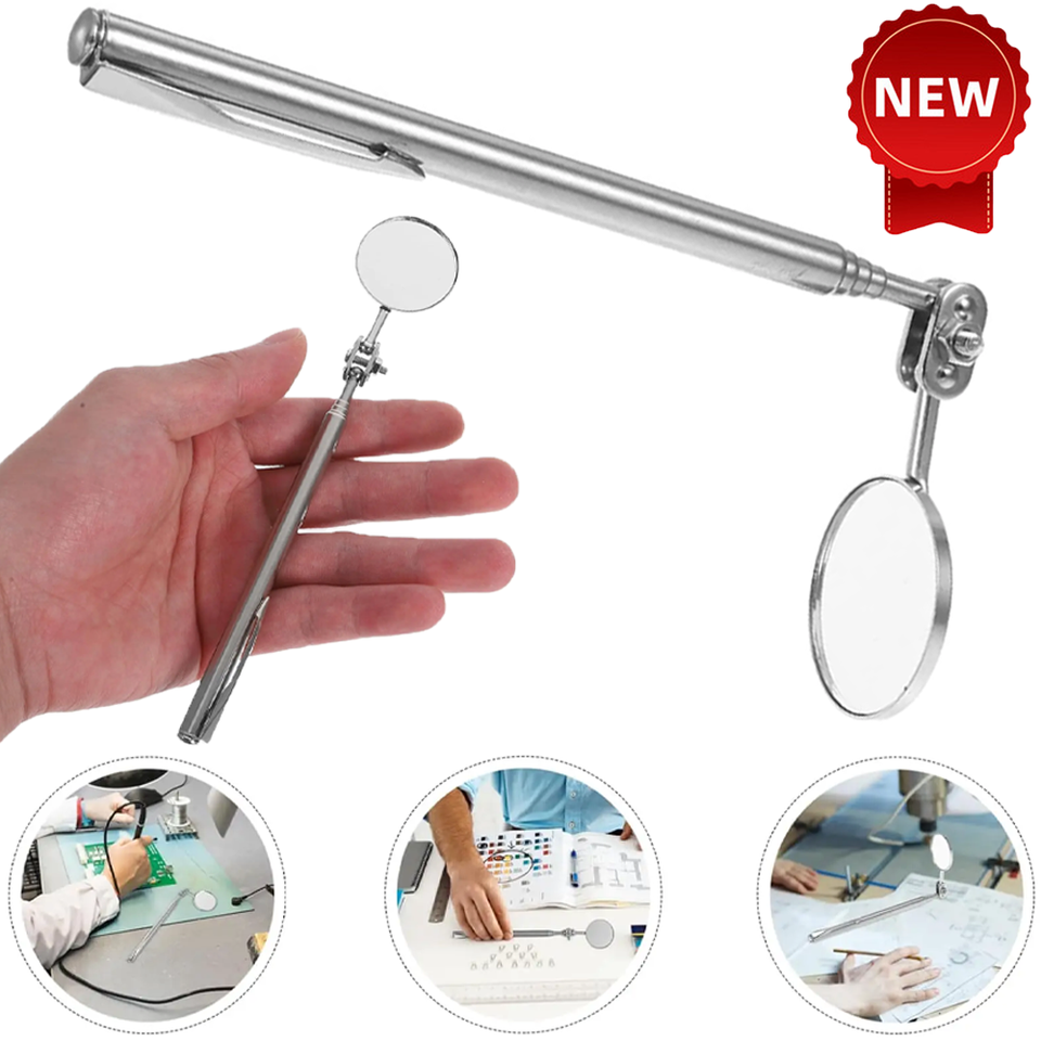 Portable Car Angle Observation Pen 2025 Hot-selling Universal Round 30mm Cars Telescopic Detection Lens Inspection Mirror