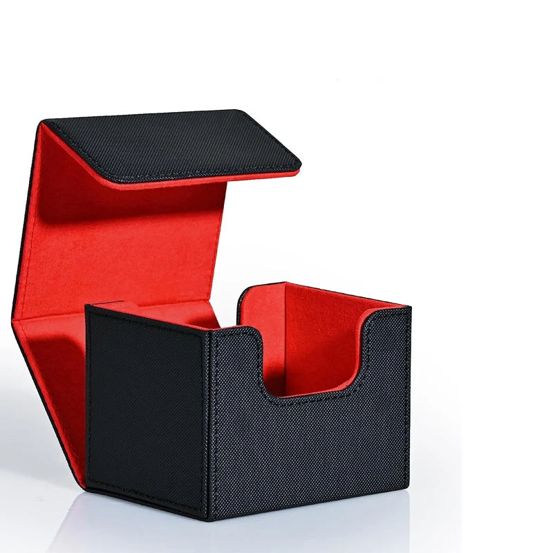 Scatola Portaoggetti Per Mazzo Di Carte Durevole E Robusta Scatola Per Carte Collezionabili Tcg Ocg Per Commander Mtg Card Carry Organizer Case