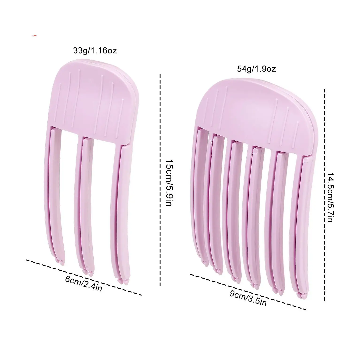 Volumizing Hair Clips for Fluffy Bangs and Roots