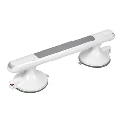 Toilet and Shower Safety Handrail with Secure Suction Grip - 31cm (1 PCS)