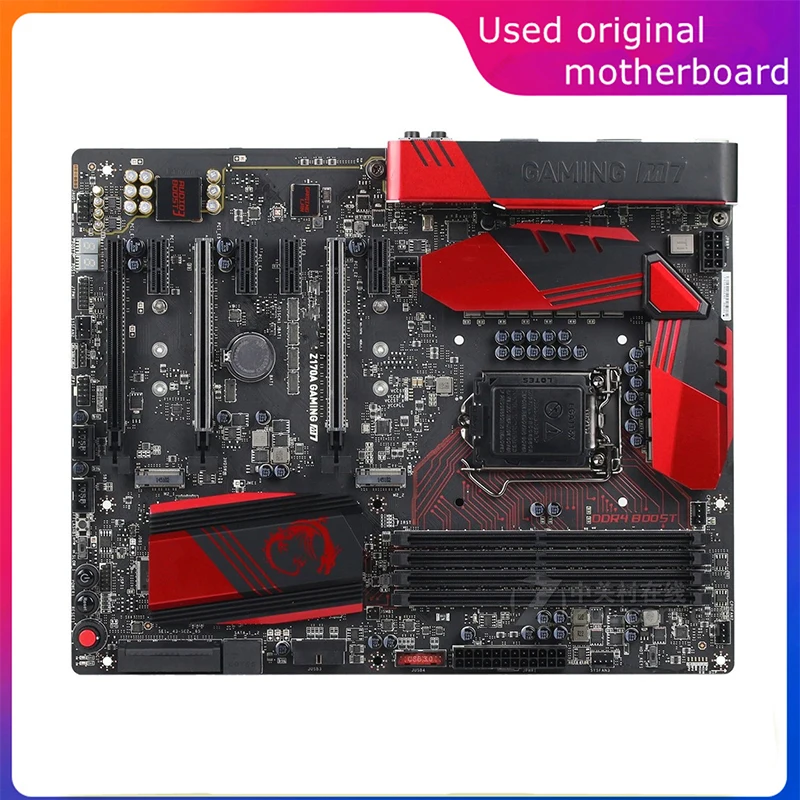 Usato Lga 1151 Per Intel Z170 Z170A Gaming M7 Computer Usb3.0 Sata3 Scheda Madre Ddr4 64G Scheda Madre Desktop