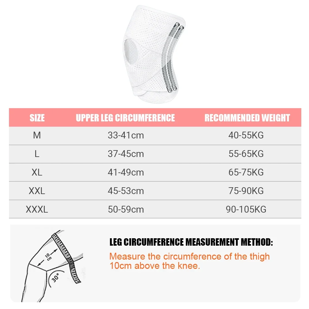 Adjustable Compression Knee Brace Stabilizers Breathable Knee Pad Support for Pain Arthritis Injury Recovery knee pad knee support knee brace knee wraps