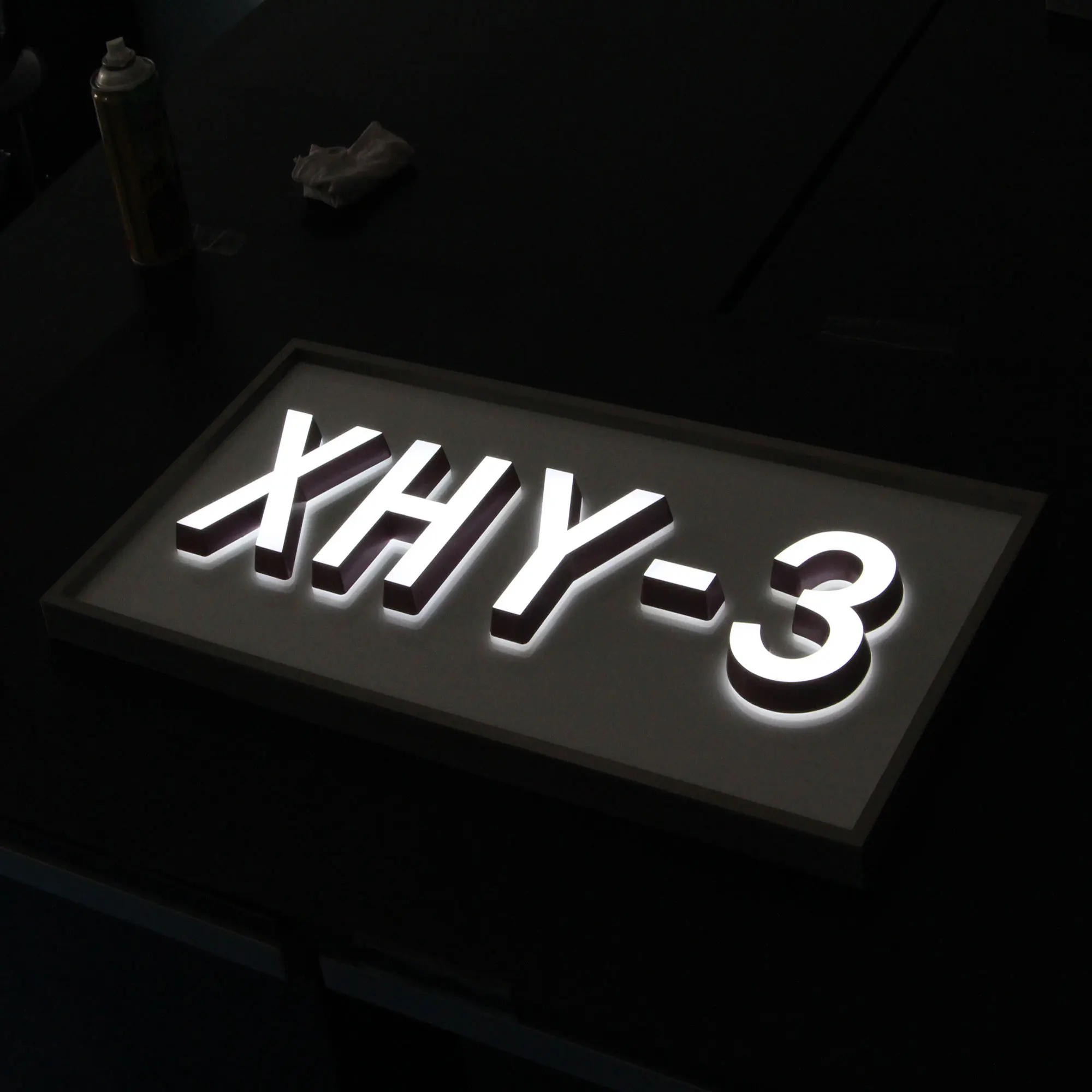 

Пользовательские 3D светодиодные пластиковые буквы с подсветкой, акриловые буквы, знак, доска, передняя подсветка, знак для рекламы, дизайн логотипа