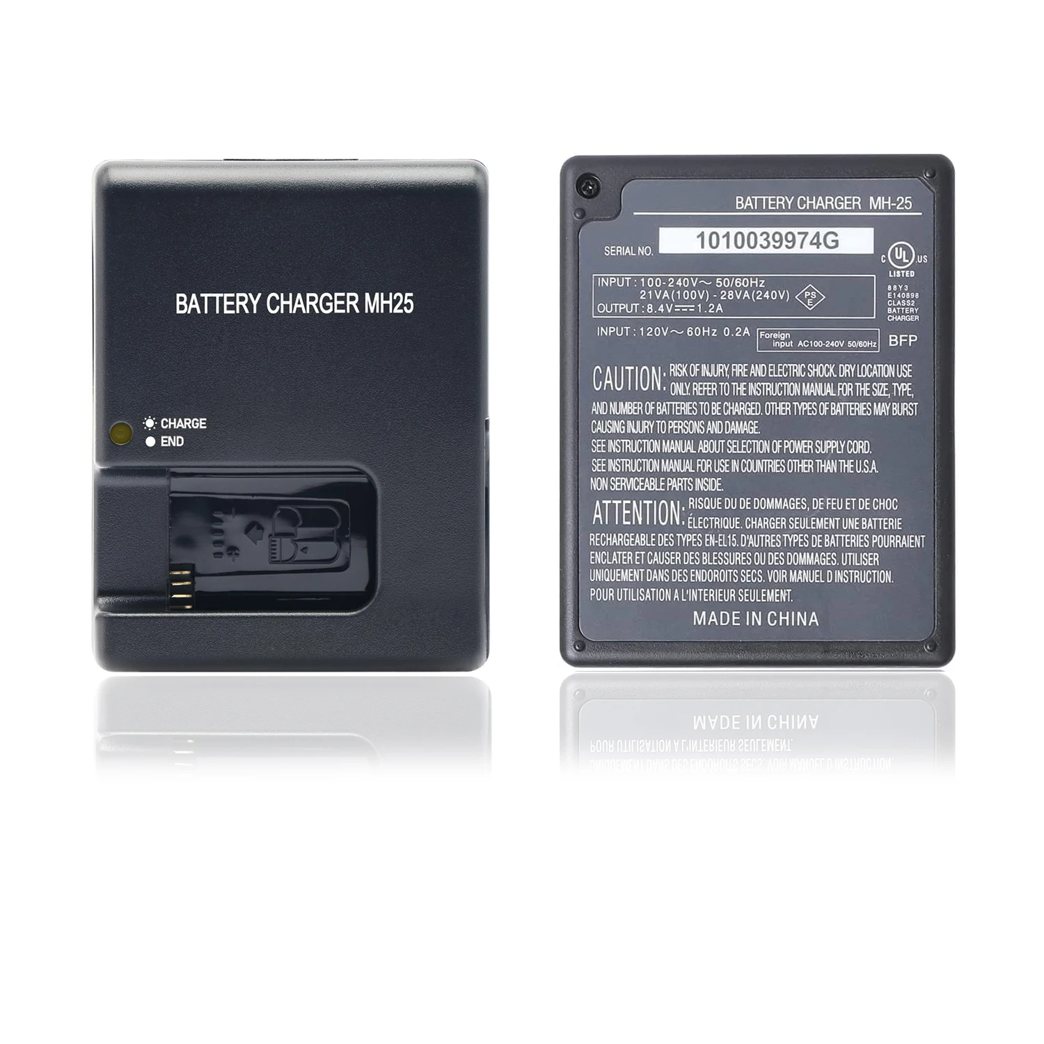 KUTOUMH-25 Charger for Nikon EN-EL15 EN-EL15a EN-EL15b Battery for Nikon D500 D600 D610 D750 D780 D800 D800E Coolpix Z5 Z6 Z6 V1