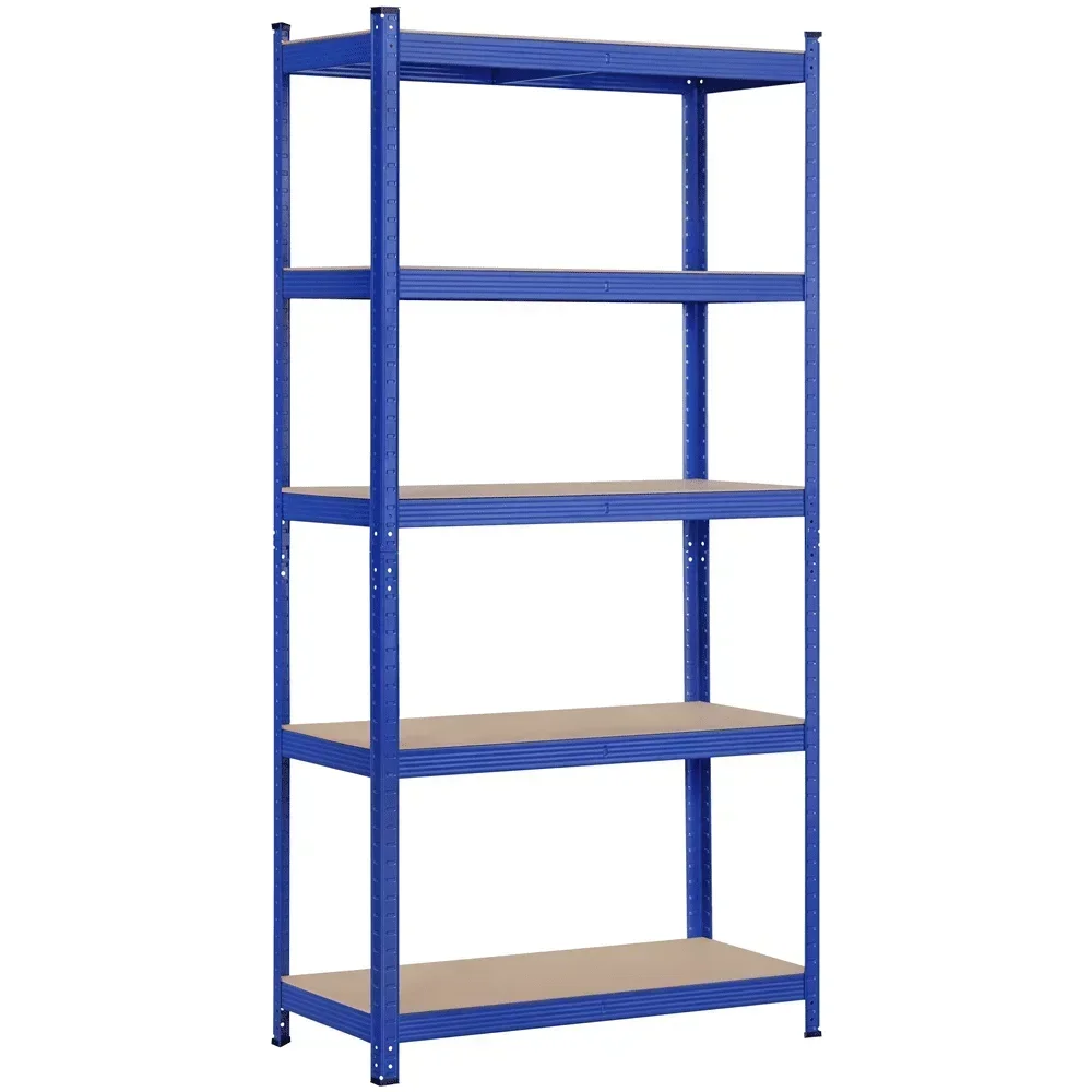 

Smile Mart 5-Shelf Boltless & Adjustable Steel Storage Shelf Unit Blue Holds Up To 386 Lb Per Shelf 35.5x16x71’’