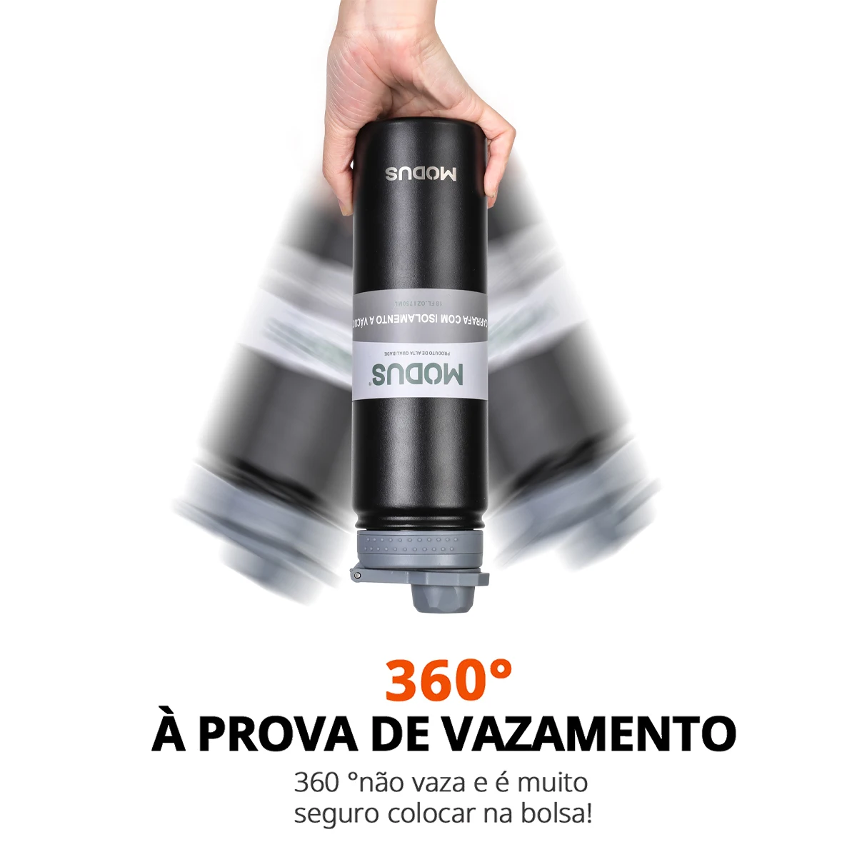 Stainless Steel Insulated Coffee Thermos, Vacuum Flask, Sports Fitness Water Bottle, 750ml