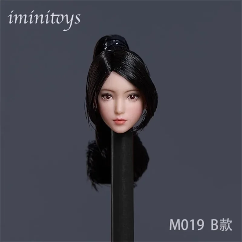 Фото Милая резьба по голове женские солдаты Оли Iminitoys M019 1/12, Высококачественная модель игрушек, подходит для 6 дюймов, фигурок, тела №4
