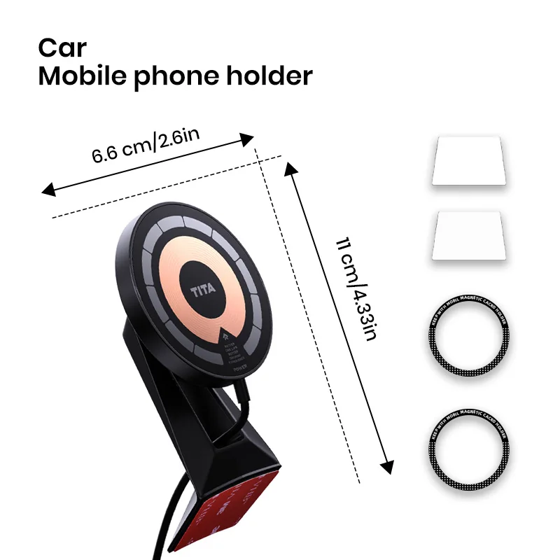 Ta For Tesla Highland Phone Holder Magsafe Magnetic Wireless Interior Accessories phone holder mobile phone holder gps holder