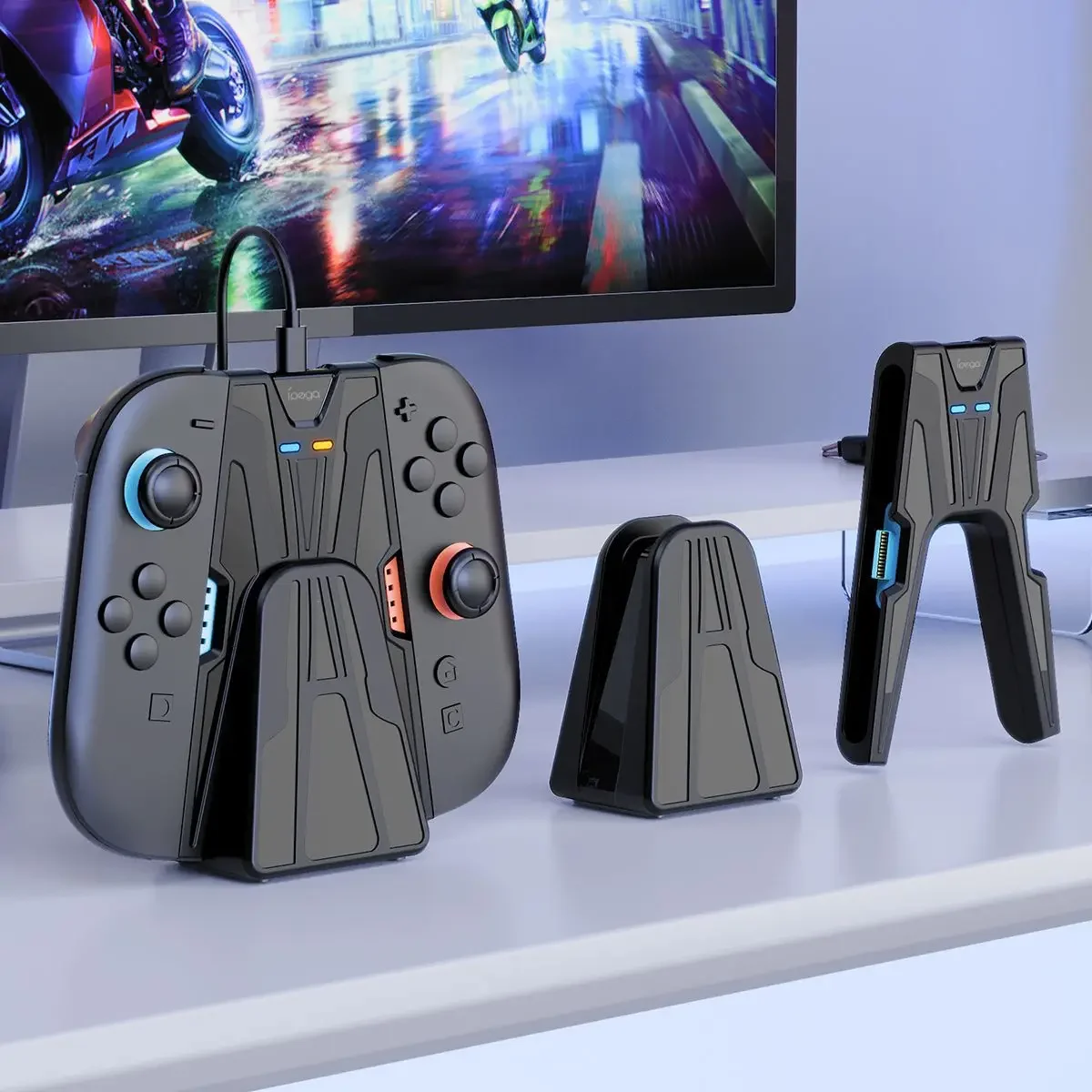 NEW Charging Grip for Nintendo Switch 2 Joy-Con, Aounion PG-SW2129A Magnetic Charger for Switch 2, Switch 2 Accessorues