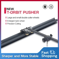 2024 New T-shaped Track Manual Push Knife High-precision Tile Cutting Rock Plate Double-knife Wheel Scraper with Breaking Pliers 1
