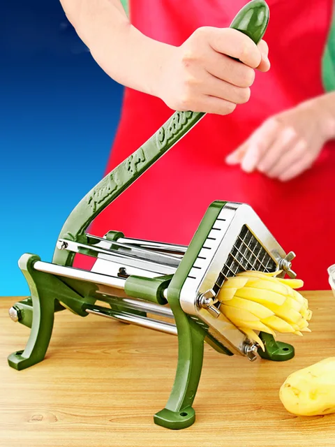 Lama Per Tagliapatate In Acciaio Inox - Per Patatine Fritte E Verdure - Facile Da Pulire - Foto 2