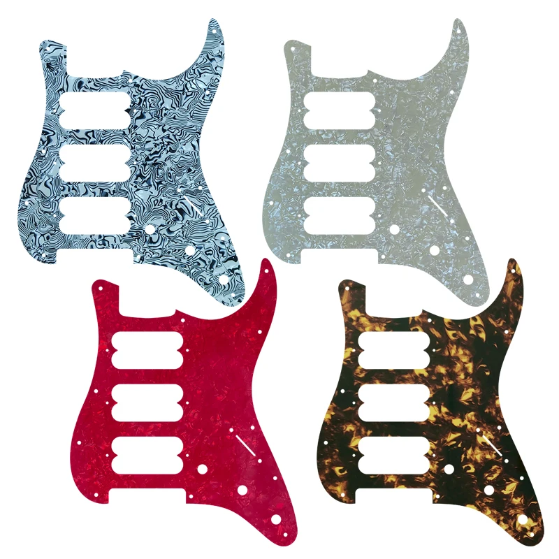 Per Fender Hhh Humbucker Strat Battipenna Per Chitarra Strat 11 Fori P-90 Battipenna Per Parafango Standard Americano E Messicano Strat