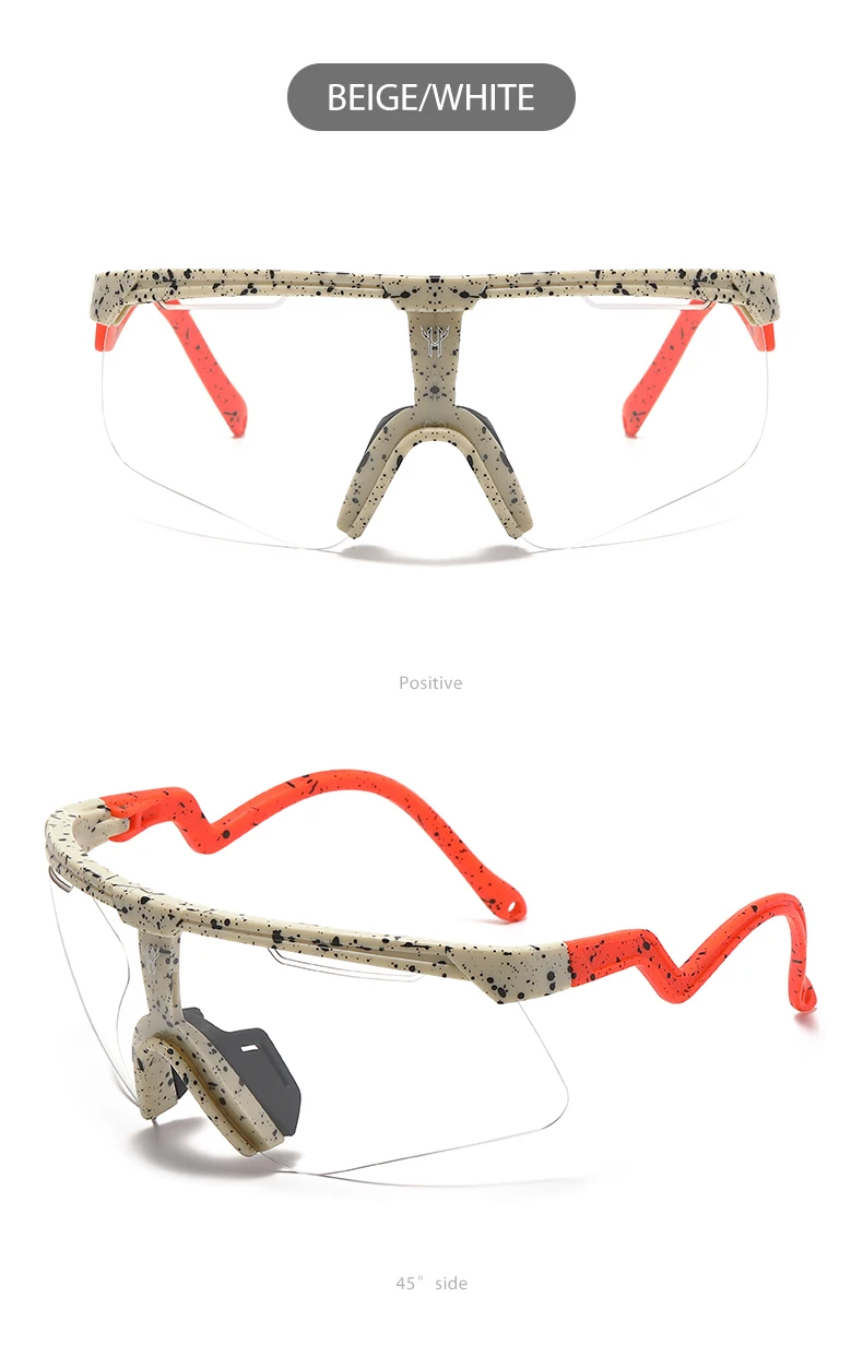 VAGHOZZ Marke Designer Neue Photochrome Sonnenbrille Männer Männlichen Outdoor-Sport Sonnenbrille Frauen Brille UV400 Mode Brillen – Detail 8