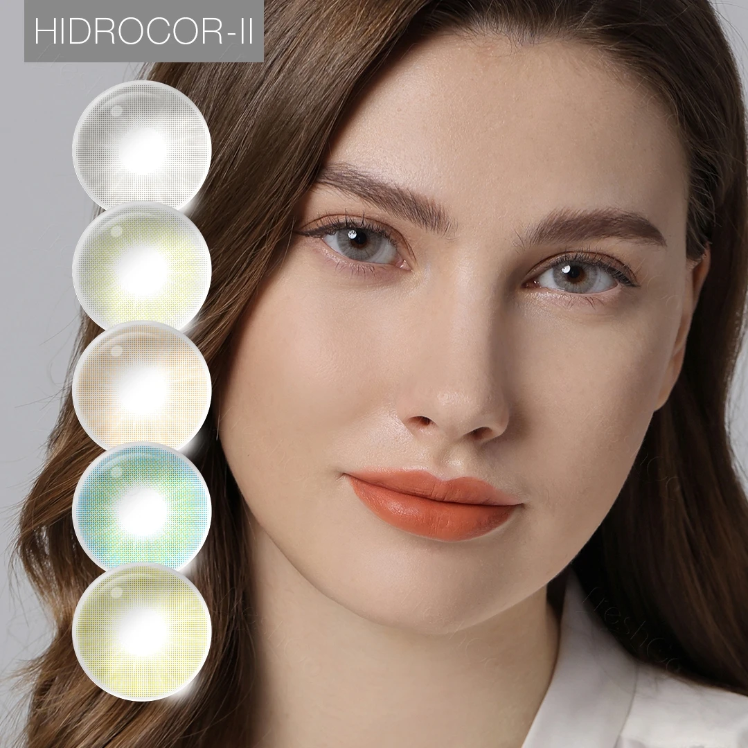 FreshGo Colored Contacts Lens Natural Color Lenses for Eyes Natural Color pupils Yearly Beauty