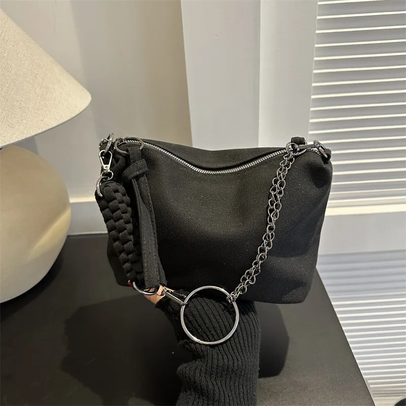 Рисунок 4 - Простая Холщовая Сумка через плечо