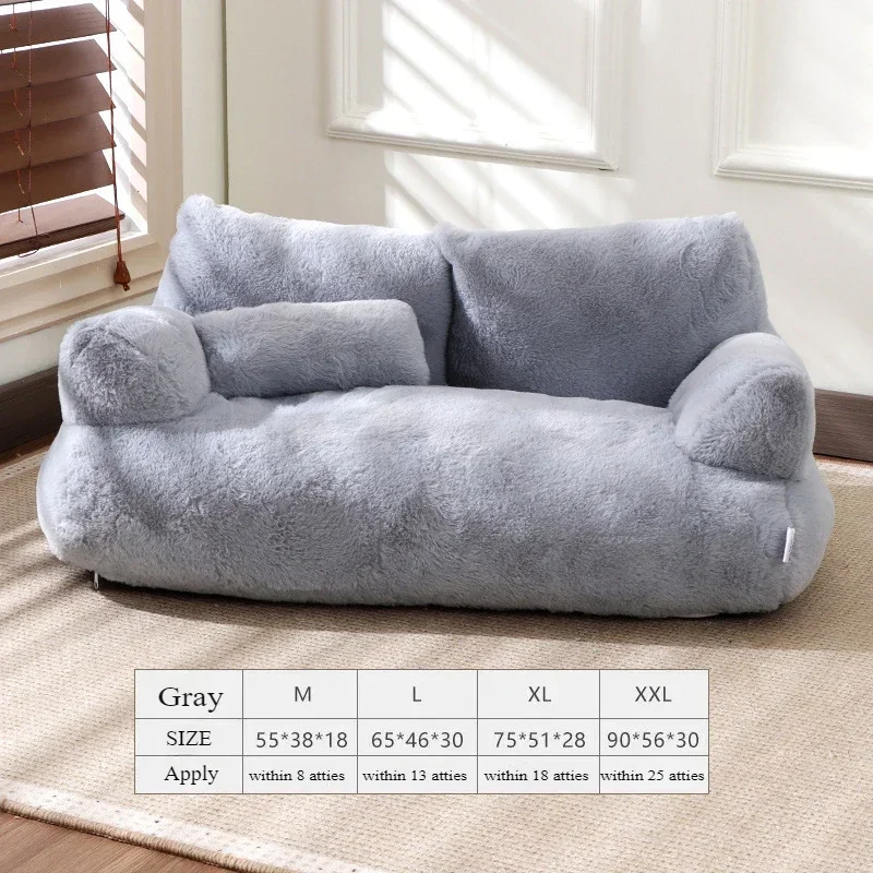 Divano Letto Per Gatti In Peluche – Morbido, Caldo, Per Cani E Gatti Di Taglia Piccola/media, Elegante E Confortevole