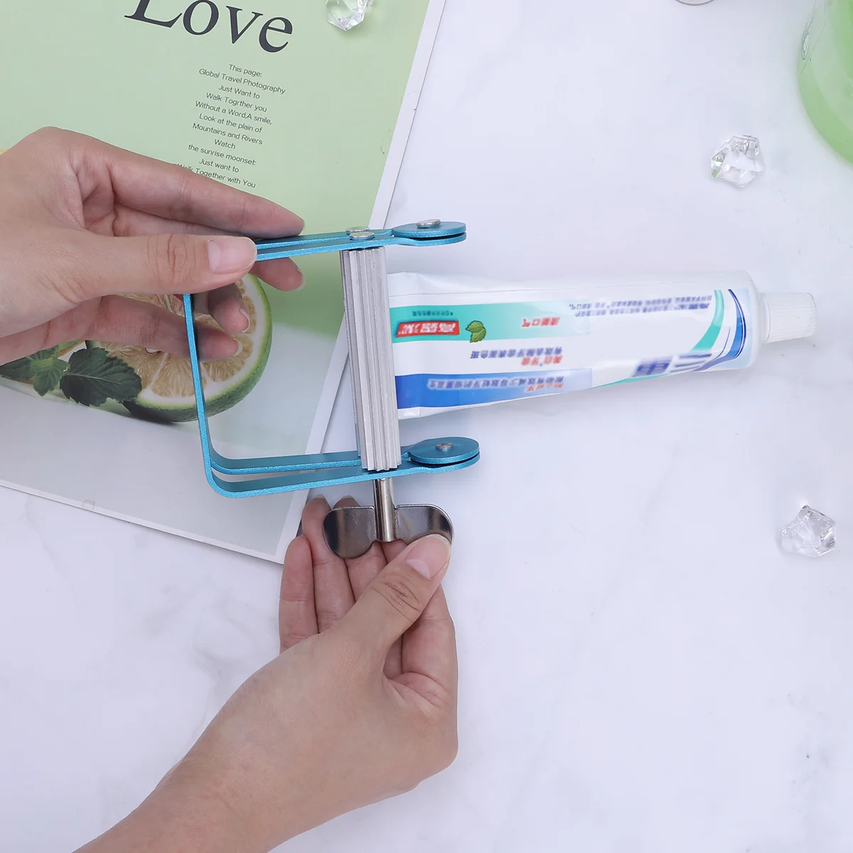 

Toothpaste Dispenser Toothpastes Cleanser Squeezer Bathroom Supplies Tube Pigment
