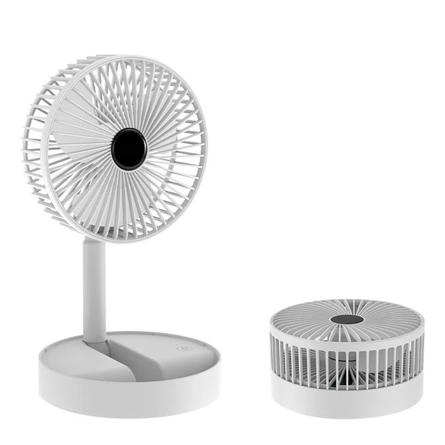 Mini Ventilateur USB Électrique De 10,2 Cm À Tête Métallique, Rotation À  360°, Radiateur