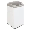 Compact Washer with 8 Automatic Cycles Portable Laundry Machine with Sink Attachment Apartment Friendly Easy Operation Stainless 1