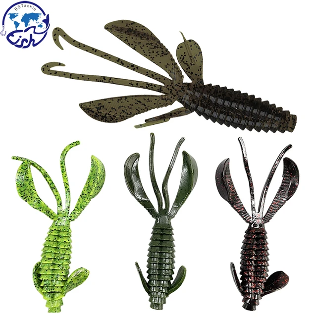 5PCS 10CM 12G Soft Fishing Lures Crawfish Lobster Rage Tail Shrimp Bait  Lobster Claw Artificial Bait Swim Worm Swimbait - AliExpress