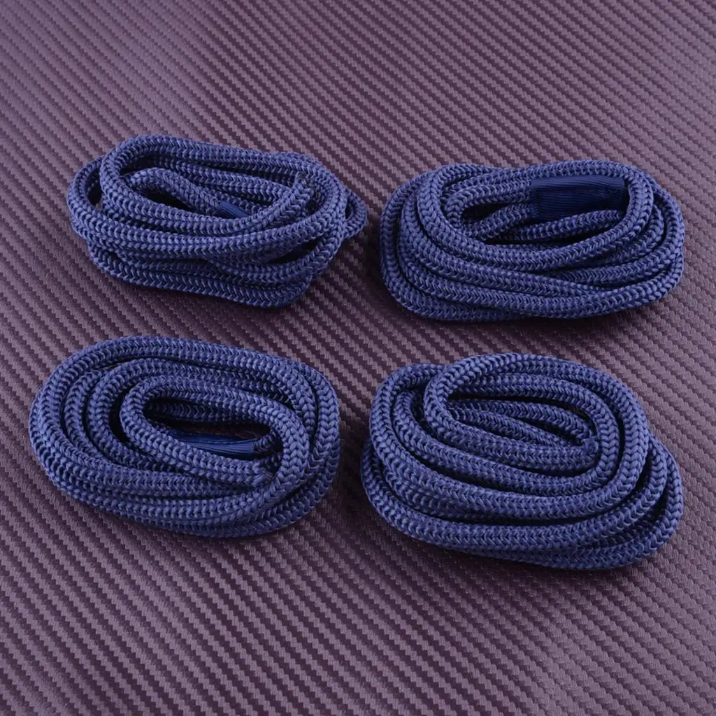 

4Pcs Boat Fender UV Stabilized Bumper Rope Docking Dock Line Marine Essentials fit for G0 G1 New HIgh Quality