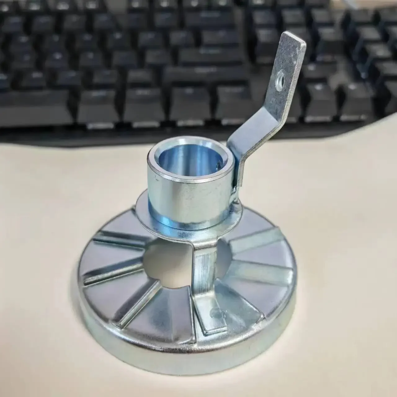 New 74mm Flame Holder For Oil Burner Single Hole Monomian Fire Air Swirler Flame Stabilizing ping
